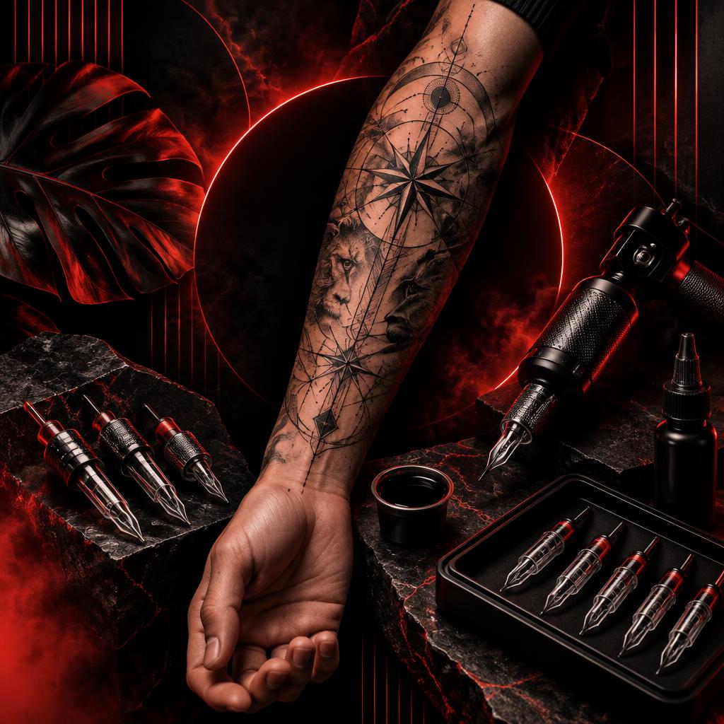 Portada del ebook Bases del Tatuaje: Agujas, Piel y Bioseguridad