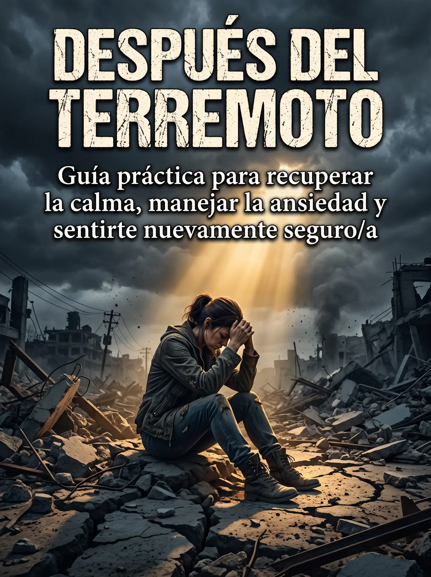 Portada del PDF Calma Después del Terremoto: Guía para Afrontar el Miedo y la Ansiedad